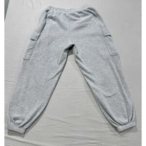 999 Cargo Jogger Pants Light Heather Gray Sz Small
